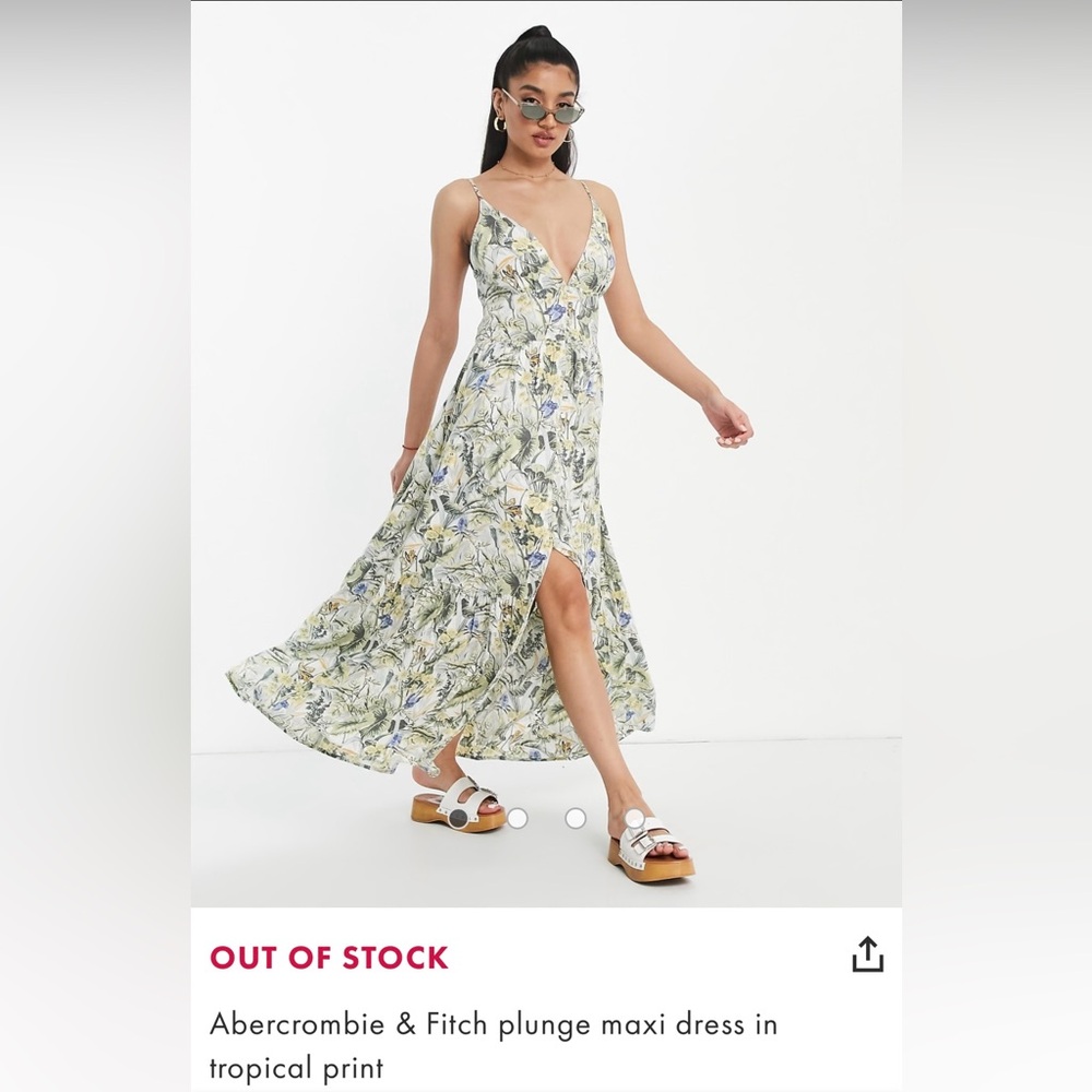 NWOT, never worn Abercrombie dress. XS